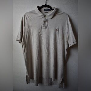 Ralph Lauren Polo Shirt in Light Beige
